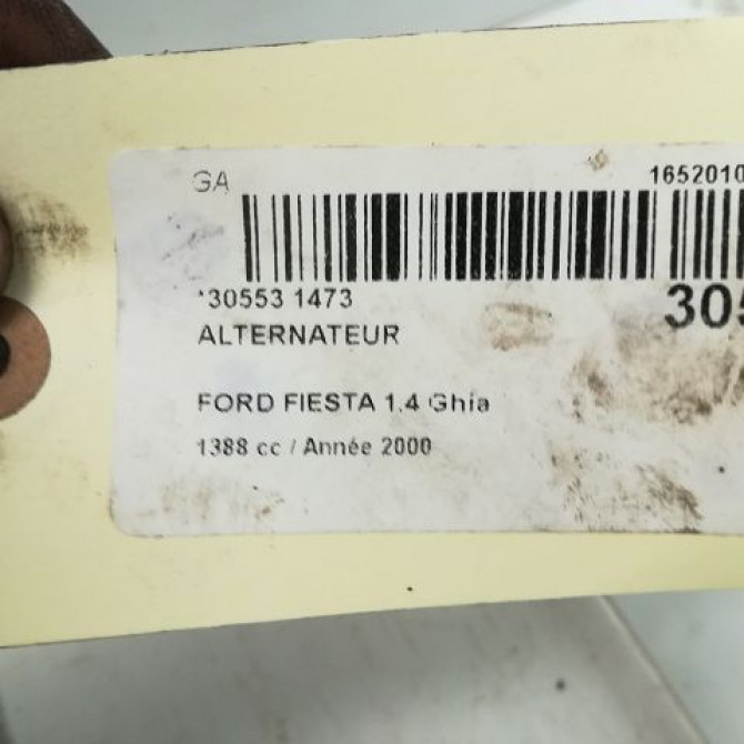 Alternateur occasion FORD FIESTA IV Phase 2 09-1999->09-2002 1.4i 6