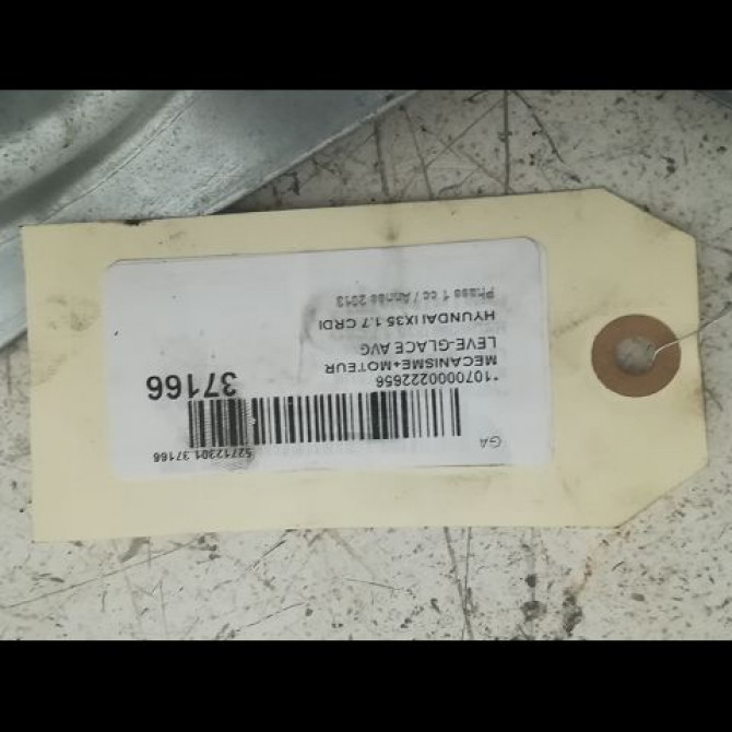 Mecanisme+moteur leve-glace avg occasion HYUNDAI IX35 Phase 1 03-2010->06-2013 1.7 CRDI 115ch 824012Y000 3