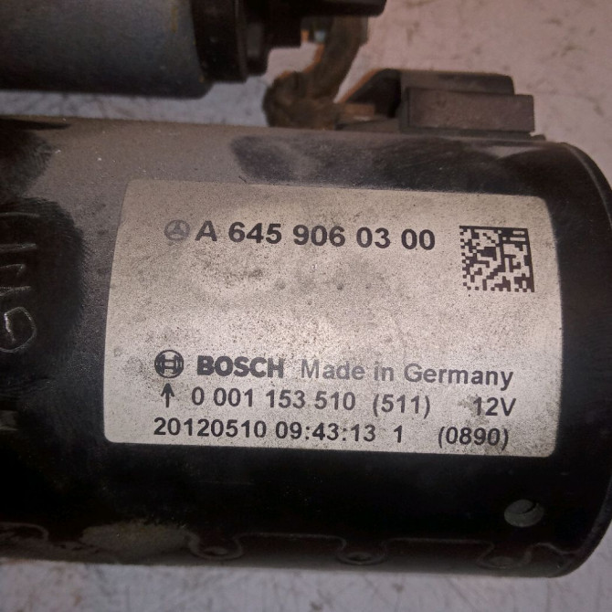 Démarreur occasion MERCEDES CLASSE B II Phase 1 04-1995->04-1999 1.8 CDI 136ch 6459060800 4