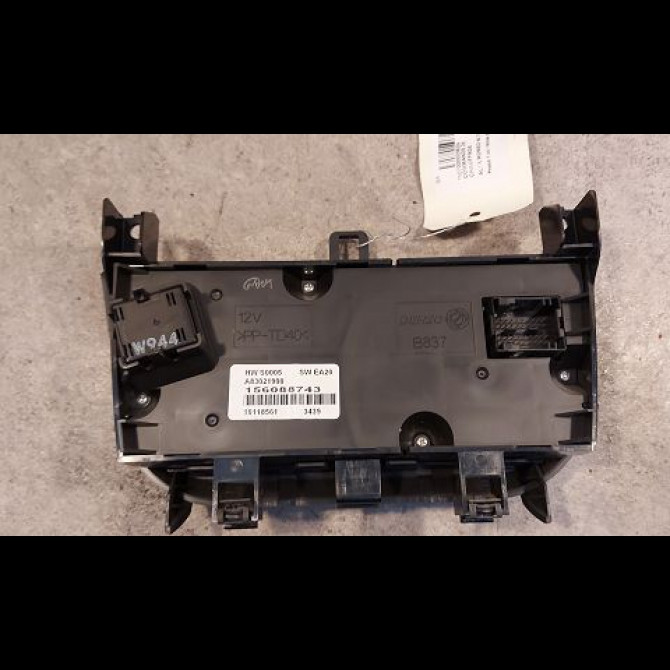 Commande de chauffage occasion ALFA ROMEO MI.TO MI.TO Phase 1 2008-09-01->2016-12-31 1.3 JTDM 95ch 156083331 2