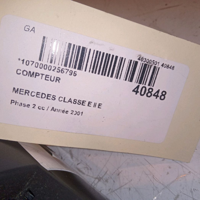 Compteur occasion MERCEDES CLASSE E II Phase 2 09-1999->03-2002 E 220 CDI 2105407211 4