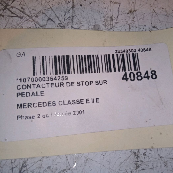 occasion MERCEDES CLASSE E II Phase 2 09-1999->03-2002 E 220 CDI 4