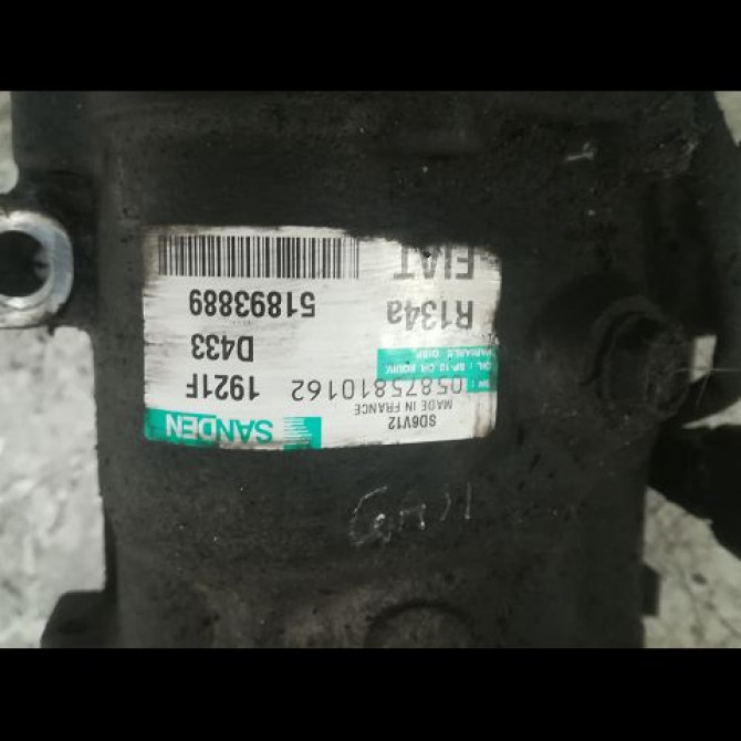 Compresseur air conditionne occasion FIAT PUNTO EVO III Phase 1 10-2009->12-2013 1.3 MULTIJET 75ch 71724084 2