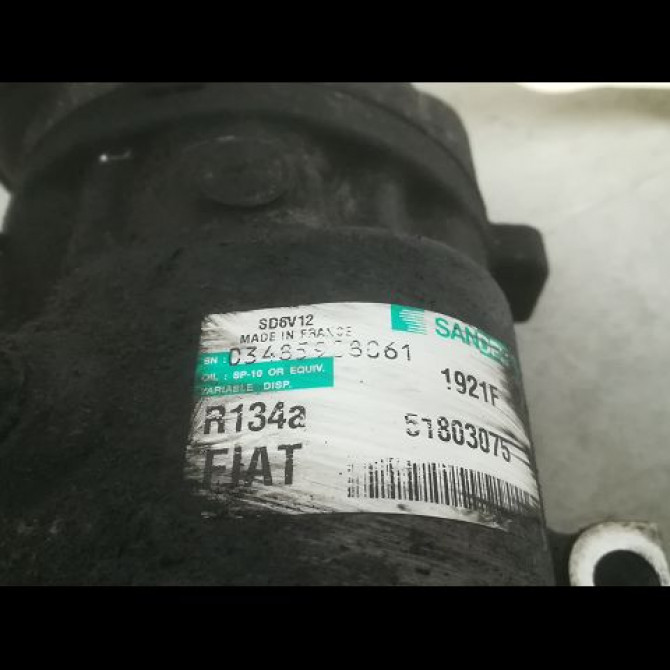 Compresseur air conditionne occasion FIAT PUNTO III 71724084 3