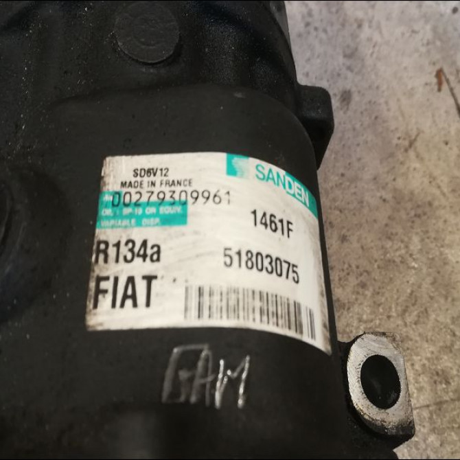 Compresseur air conditionne occasion ALFA ROMEO MI.TO MI.TO Phase 1 2008-09-01->2016-12-31 1.3 JTDM 85ch 71724084 3