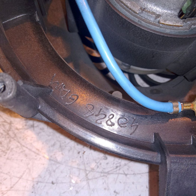 Ventilateur de chauffage occasion MERCEDES CLASSE E II Phase 2 09-1999->03-2002 E 220 CDI 2108202442 3