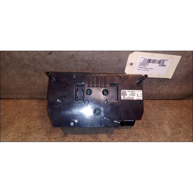 Commande de chauffage occasion CITROEN XSARA PICASSO Phase 2 02-2004->12-2010 1.6 HDI 92 ch 6451QG 2