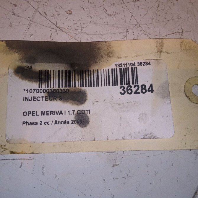 occasion OPEL MERIVA I Phase 2 01-2006->09-2010 1.7 CDTI 100ch 98433634 4