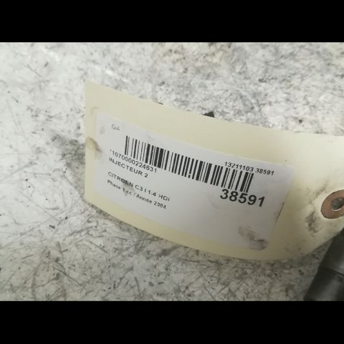 occasion CITROEN C3 I Phase 1 04-2002->10-2005 1.4 HDi 1980A9 2