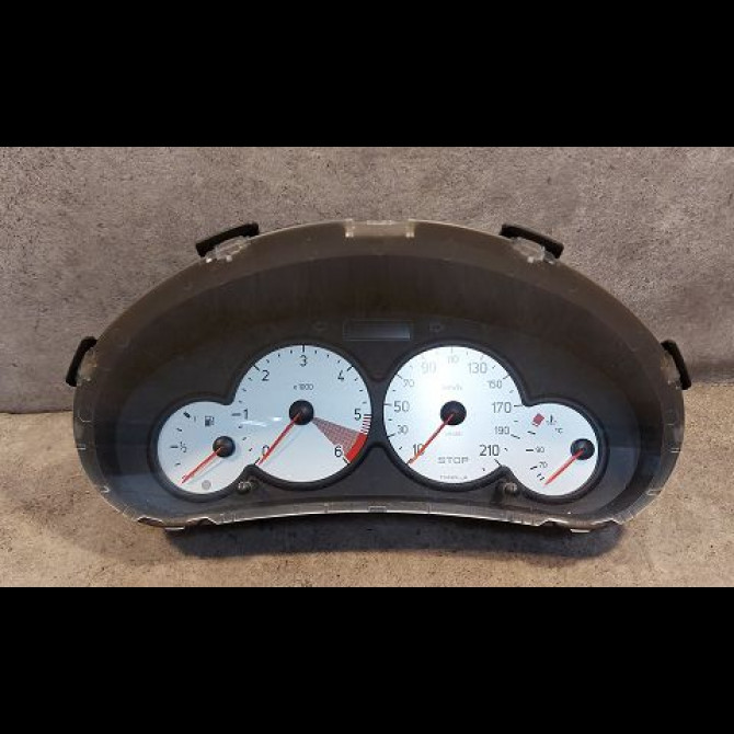 Compteur occasion PEUGEOT 206 Phase 2 02-2003->02-2009 1.4 HDI 70ch 6106LJ 1
