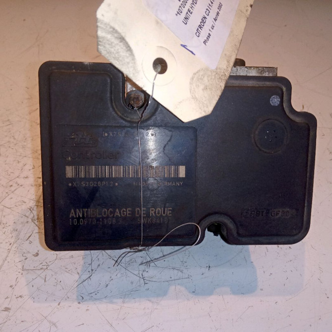 Unité hydraulique ABS occasion CITROEN C3 I Phase 1 04-2002->10-2005 1.4 HDi 4541G4 1