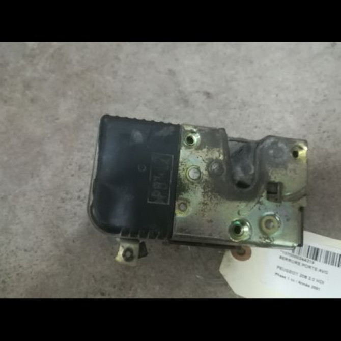 Serrure porte avg occasion PEUGEOT 206 Phase 1 09-1998->03-2009 2.0 HDI 9135H3 1