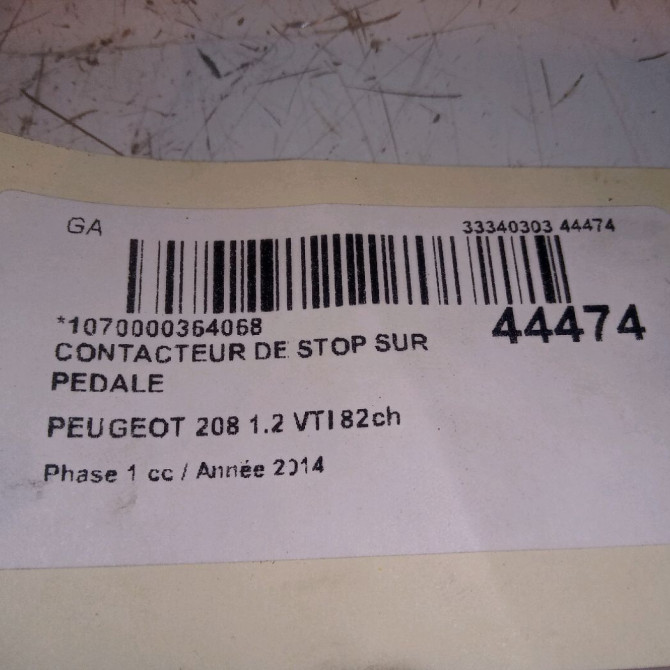 occasion PEUGEOT 208 208 Phase 1 2012-03-01->2015-09-30 1.2 VTI 82ch 4