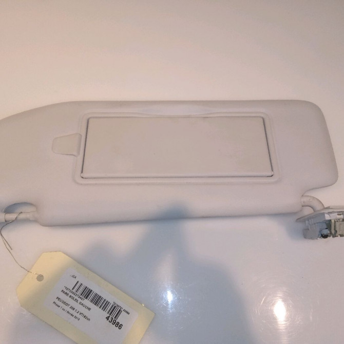 Pare-soleil gauche occasion PEUGEOT 208 208 Phase 1 2012-03-01->2015-09-30 1.2 VTI 82ch 1