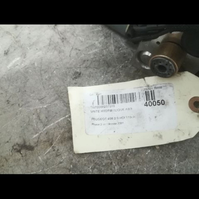 Unité hydraulique ABS occasion PEUGEOT 406 Phase 2 04-1999->04-2004 2.0 HDI 110ch 4541W0 4