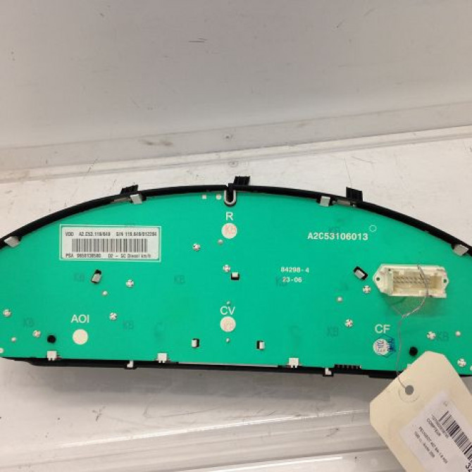 Compteur occasion PEUGEOT 407 phase 1 SW 07-2004->07-2008 1.6 HDI 110ch 610396 2