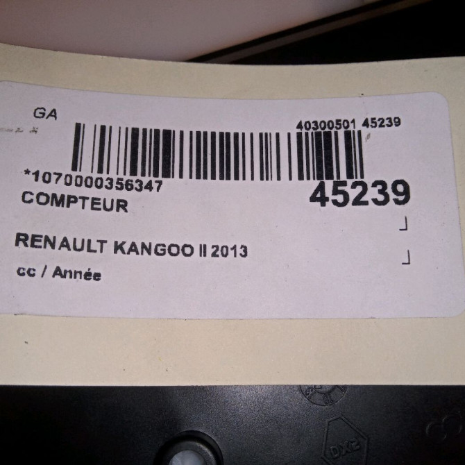 Compteur occasion RENAULT KANGOO II 4