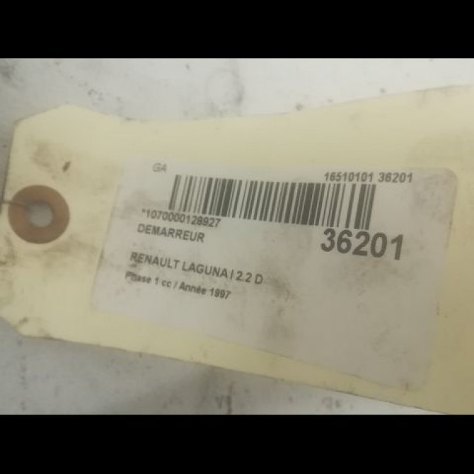 Démarreur occasion RENAULT LAGUNA I Phase 1 01-1994->04-1998 2.2 D 7711134201 3