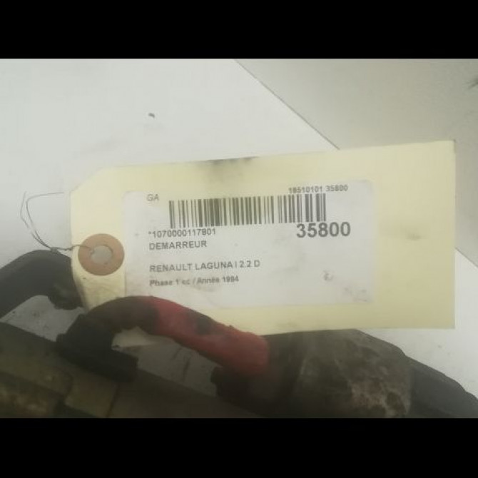 Démarreur occasion RENAULT LAGUNA I Phase 1 01-1994->04-1998 2.2 D 7711134201 3