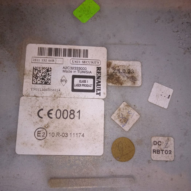 Autoradio occasion  281153266R 3