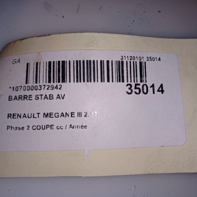 Barre stab av occasion  546110033R 3