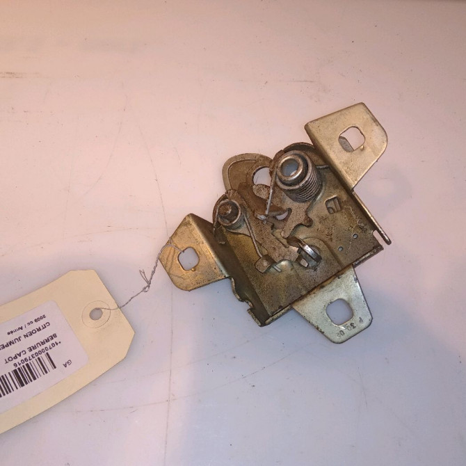 Serrure capot occasion CITROEN JUMPER III Phase 1 06-2006->... 1608501380 2