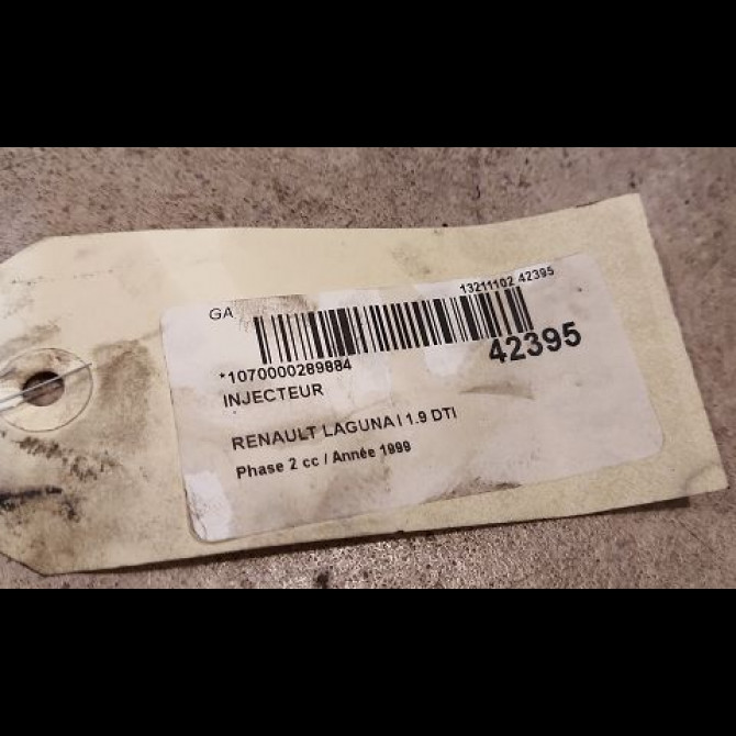 Injecteur occasion RENAULT LAGUNA I Phase 2 04-1998->11-2000 1.9 DTI 7700875036 3