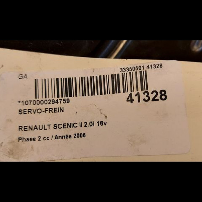 Servo-frein occasion  7701208718 3