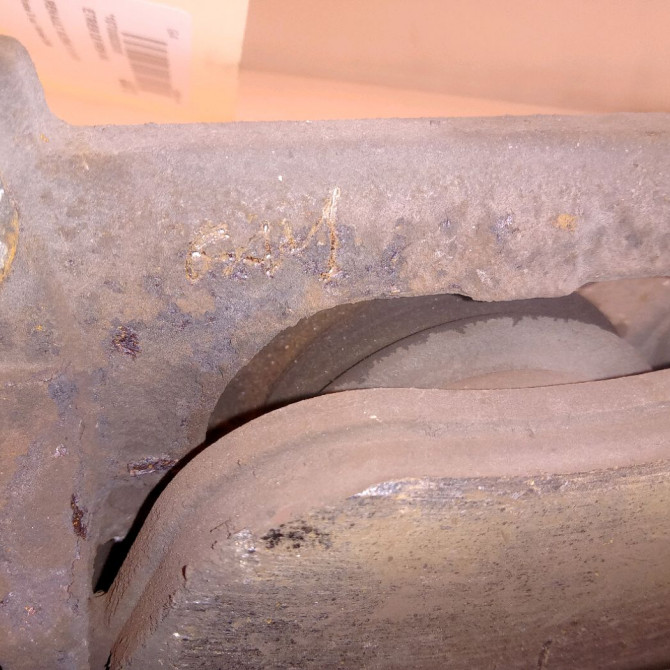 Etrier de frein avant gauche occasion RENAULT SCENIC II Phase 2 09-2006->04-2009 1.9 DCI 130ch 7701065278 3