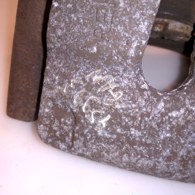 Etrier de frein arrière droit occasion RENAULT SCENIC II Phase 1 03-2004->09-2006 1.5 DCI 105ch 7701208257 3