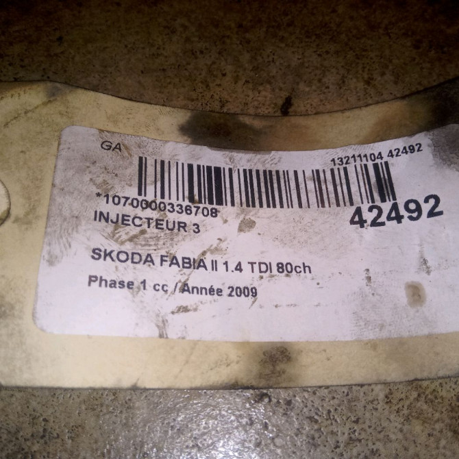 occasion SKODA FABIA II Phase 1 05-2007->03-2010 1.4 TDI 80ch 3