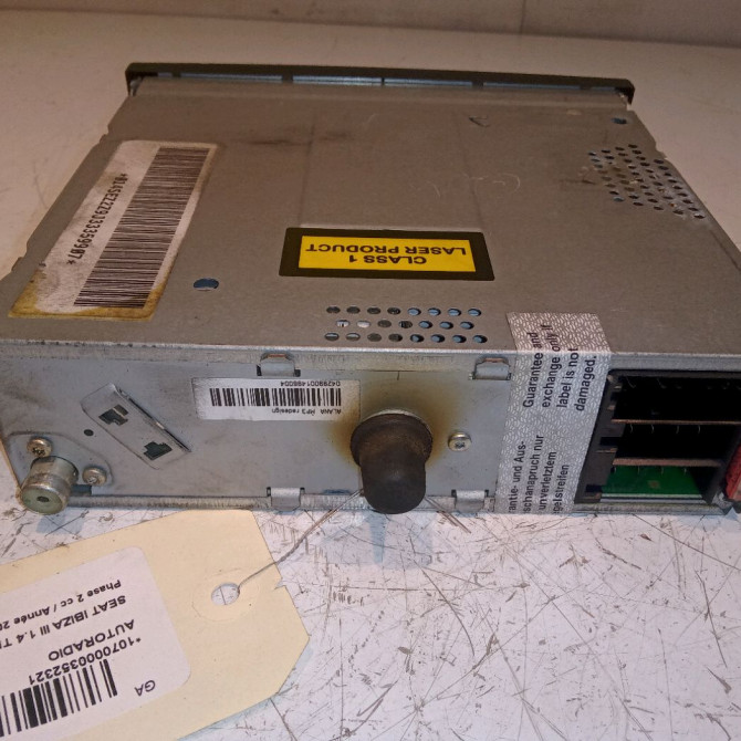 Autoradio occasion SEAT IBIZA III Phase 2 03-2006->06-2009 1.4 TDI 80ch 6L0035186C 2