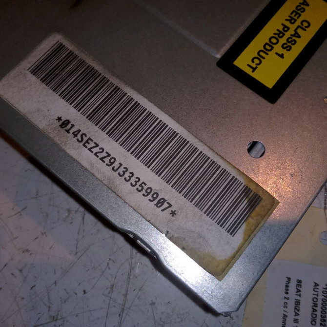 Autoradio occasion SEAT IBIZA III Phase 2 03-2006->06-2009 1.4 TDI 80ch 6L0035186C 3