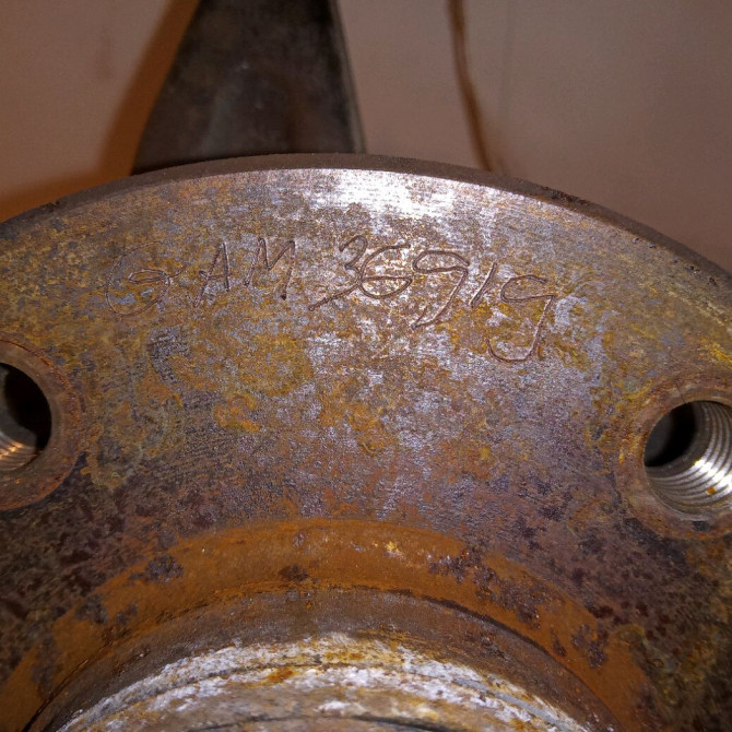 Moyeu avd occasion RENAULT SCENIC III Phase 1 04-2009->11-2011 1.9 DCI 130ch 402101877R 3