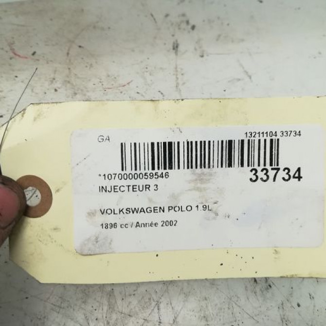 occasion VOLKSWAGEN POLO IV Phase 1 01-2002->05-2005 1.9 SDI 28130203F 3