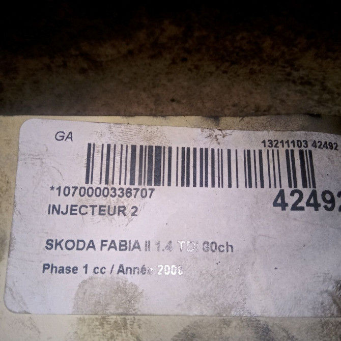 occasion SKODA FABIA II Phase 1 05-2007->03-2010 1.4 TDI 80ch 3