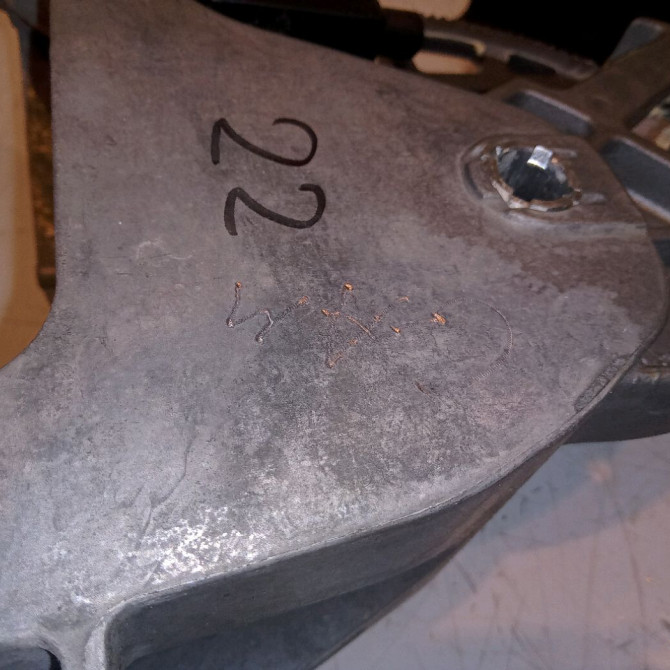 Levier frein a main occasion SEAT LEON II Phase 1 09-2005->05-2009 2.0 TDI 140ch 1K0711303P3Q7 4