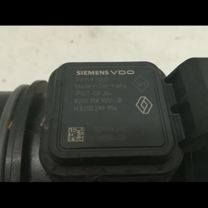 Debimetre air occasion RENAULT CLIO III Phase 1 09-2005->03-2009 1.5 DCI 70ch 8200358901 4