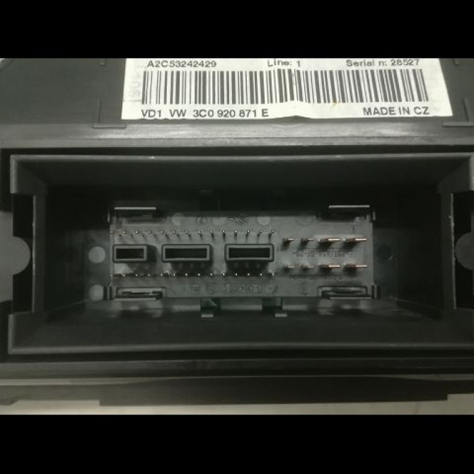 Compteur occasion VOLKSWAGEN PASSAT V Phase 1 03-2005->10-2010 2.0 TDI 140ch 3C0920871EXZ02 3