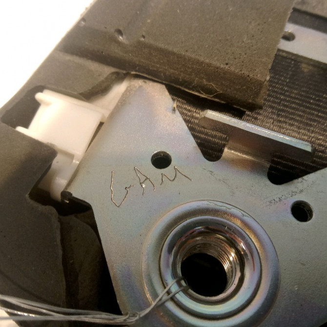 Ceinture arrière gauche occasion 2