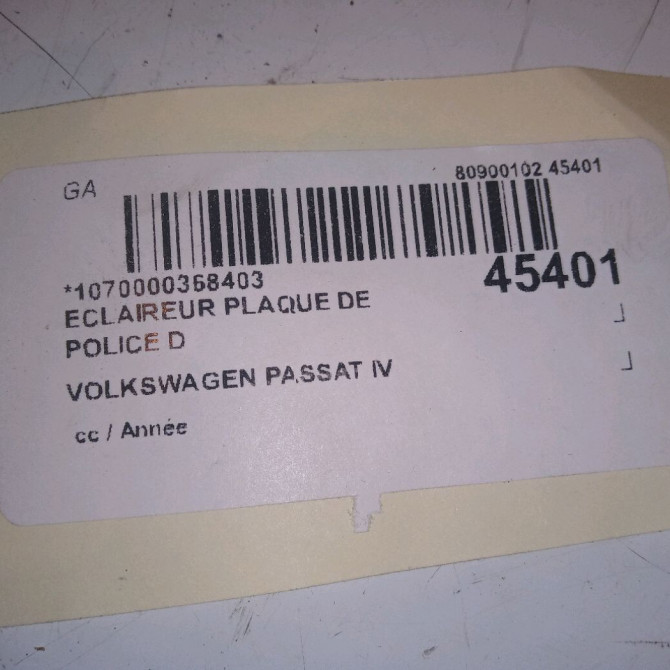 Eclaireur plaque de police d occasion 4