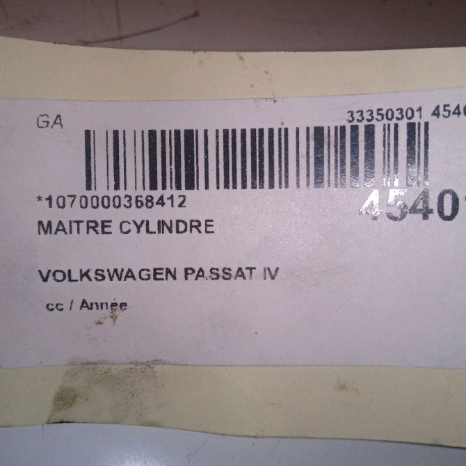 Maitre cylindre occasion 4