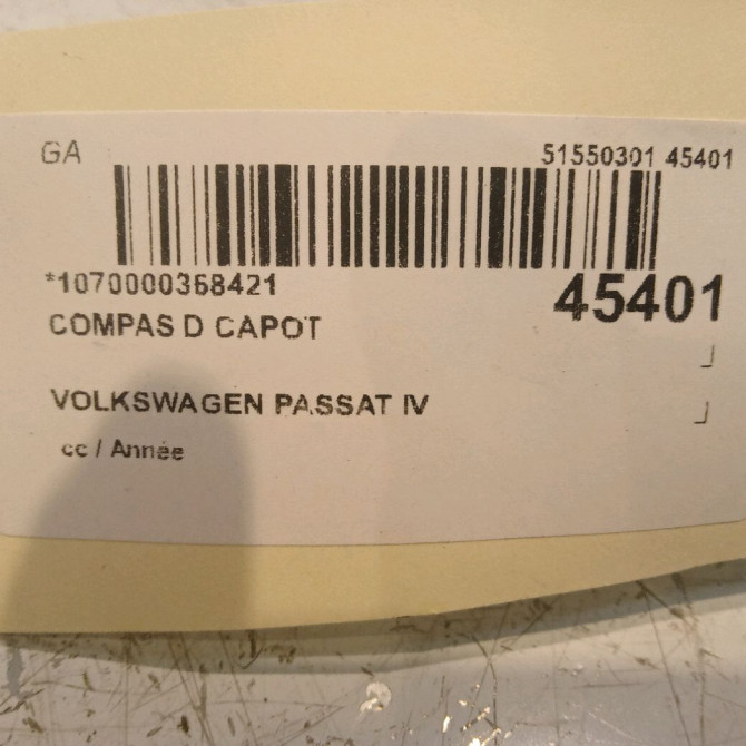 Compas d capot occasion 4