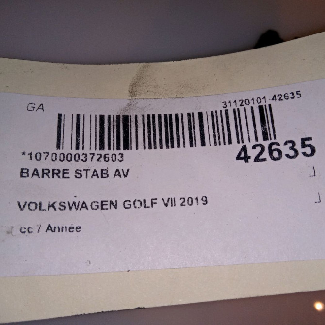 Barre stab av occasion VOLKSWAGEN GOLF VII 3
