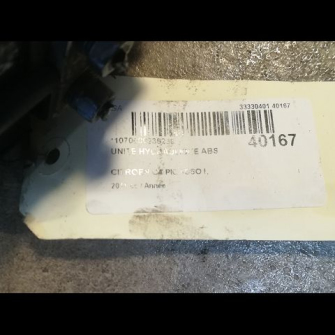 Unité hydraulique ABS occasion CITROEN C4 PICASSO I Phase 1 01-2007->10-2013 4541WQ 5