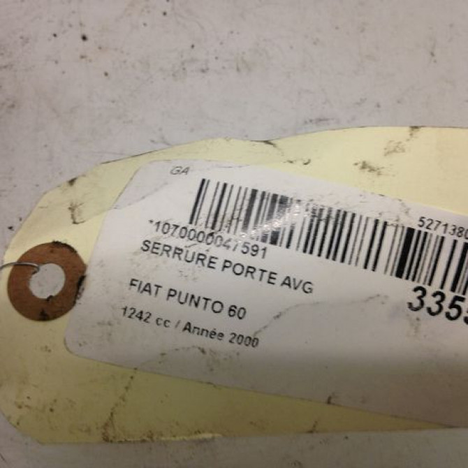 Serrure porte avg occasion FIAT PUNTO II Phase 1 10-1999->05-2003 60 S 46536066 3