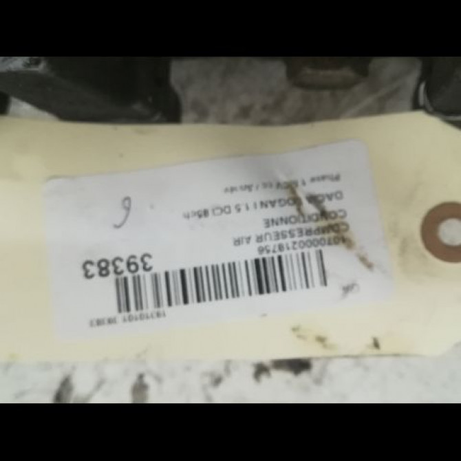 Compresseur air conditionne occasion DACIA LOGAN I Phase 1 MCV 01-2007->10-2008 1.5 DCI 85ch 6001549710 4