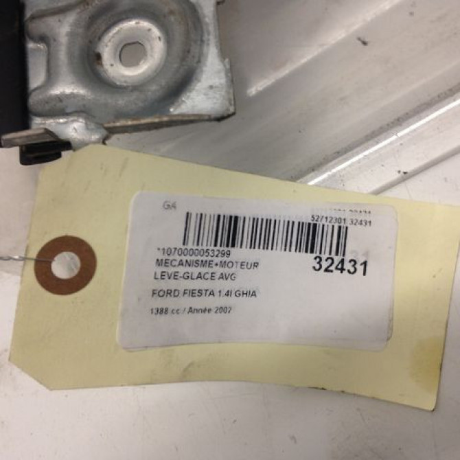 Mecanisme+moteur leve-glace avg occasion FORD FIESTA V Phase 1 09-2002->10-2005 1.4i 4