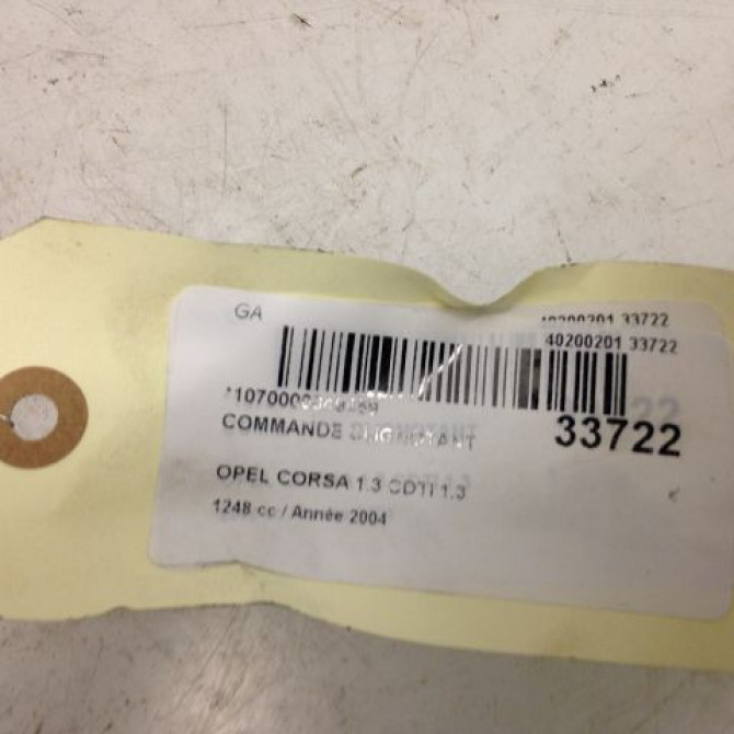 Commande clignotant occasion OPEL CORSA III Phase 2 08-2003->09-2006 1.3 CDTI 9185414 3