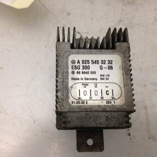 Boitier de préchauffage occasion MERCEDES CLASSE A I Phase 2 03-2001->09-2004 A 170 CDI 255452832 1